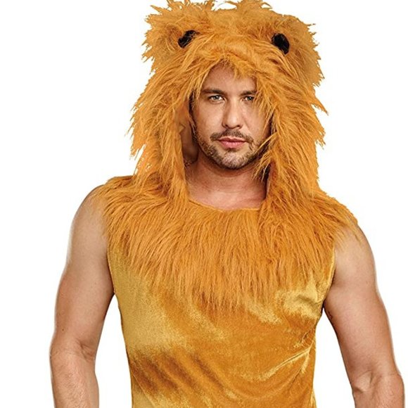 Other Mens King Of The Jungle Lion Costume Shirt Poshmark
